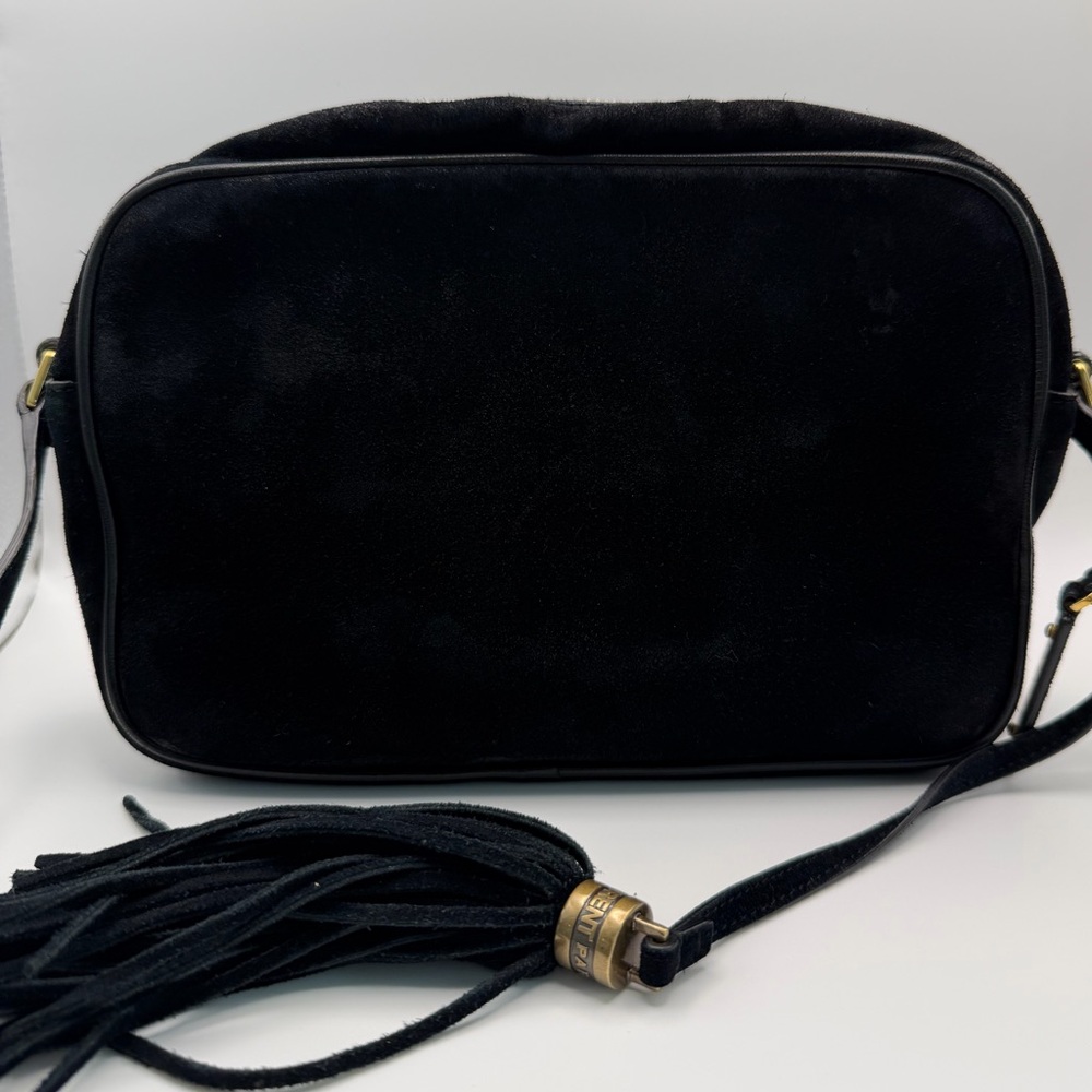 Yves Saint Laurent Rainbow Crystal Studded tassel crossbody Camera Bag - Picture 9 of 17